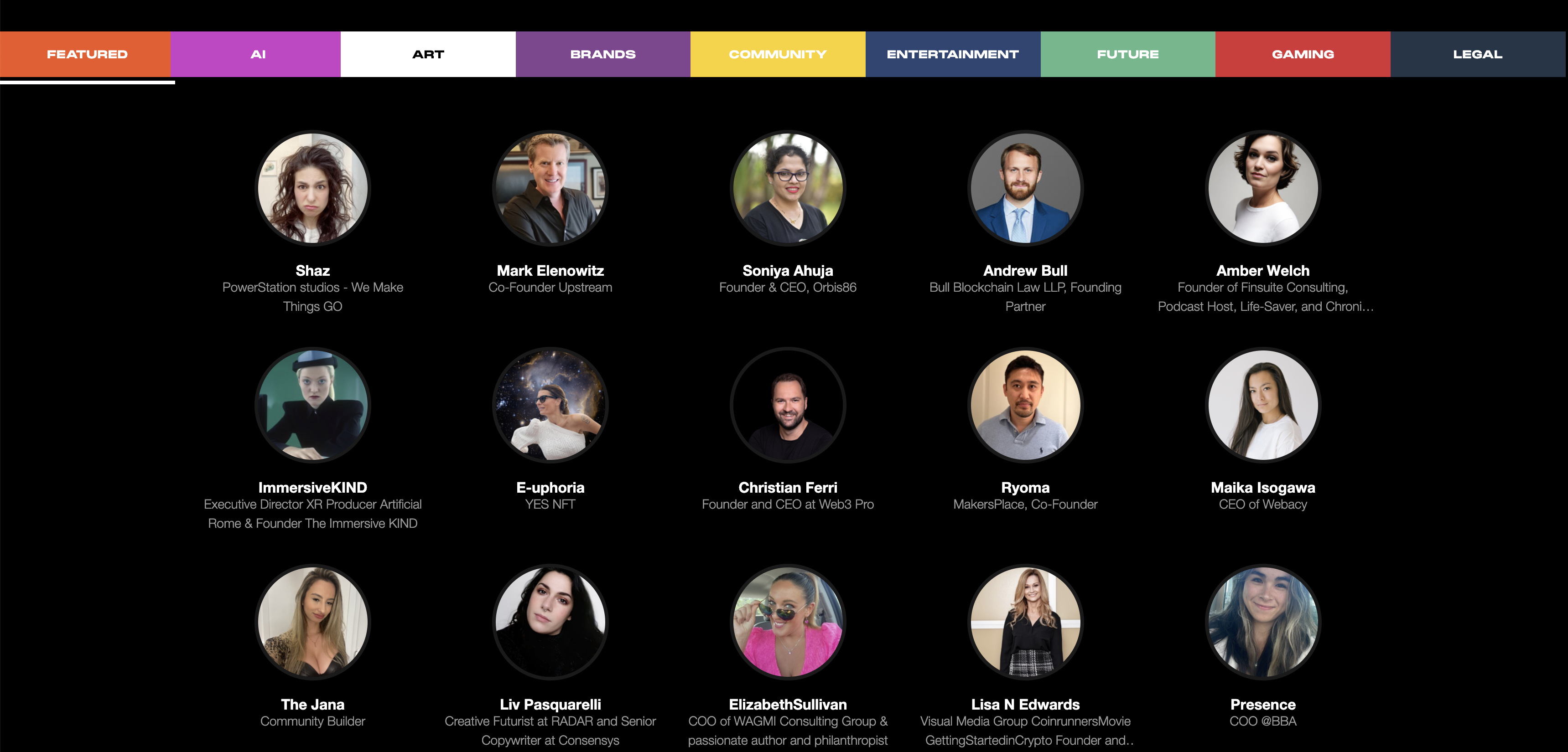 NFT.NYC 2024 Round 3 Brands and Legal Tracks Speaker Announcement