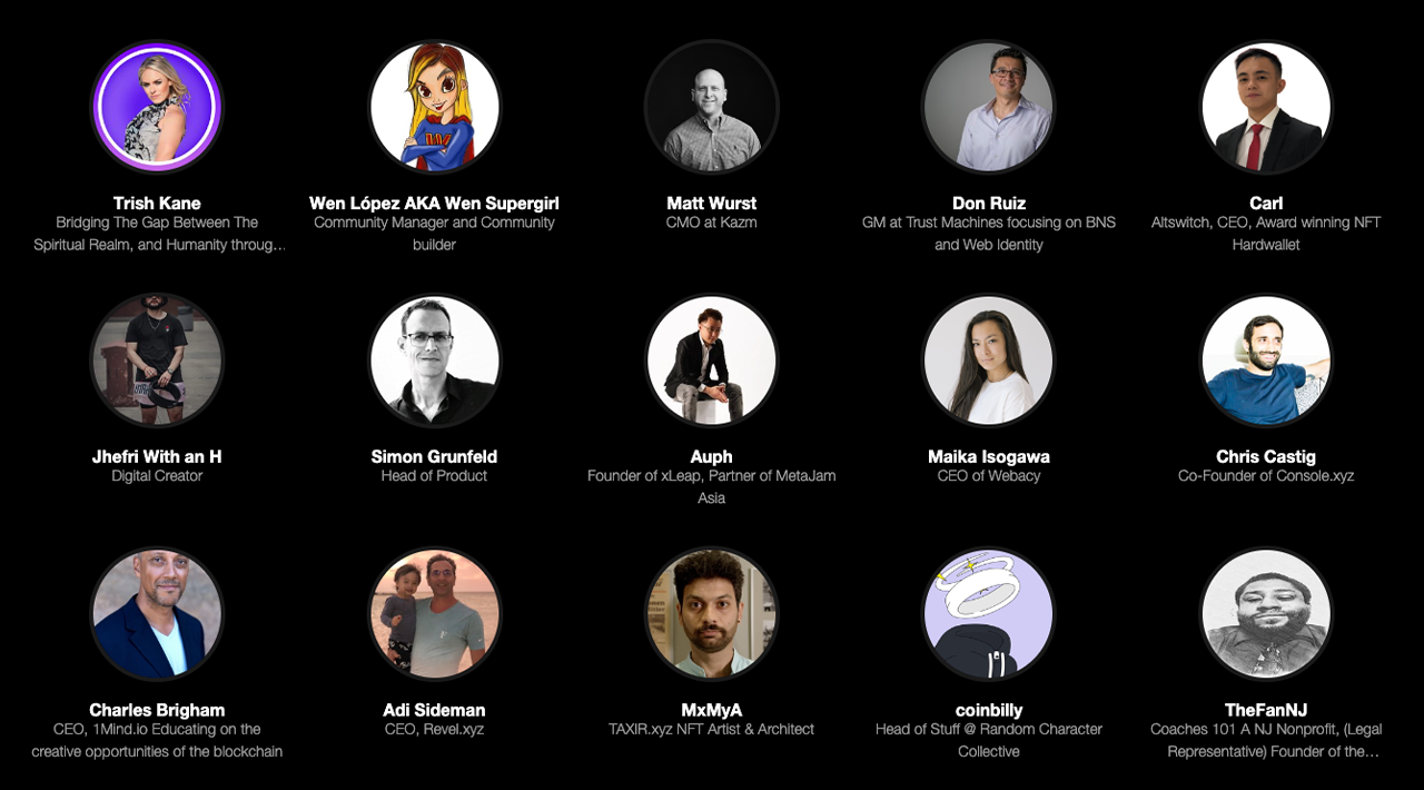 NFT.NYC | Community Speakers